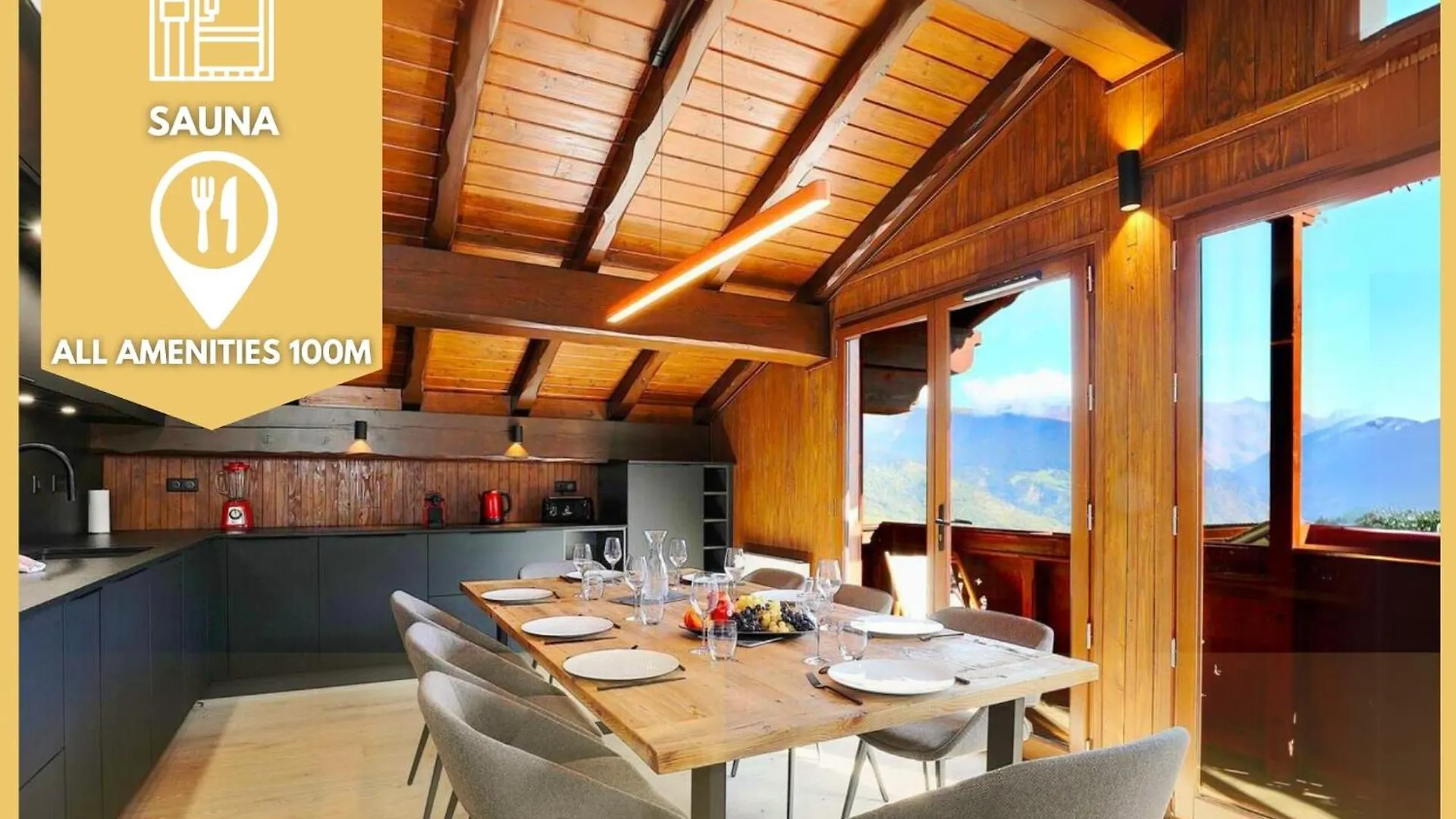 Chalet Ski Au Pied Lumineux - Courchevel La Tania