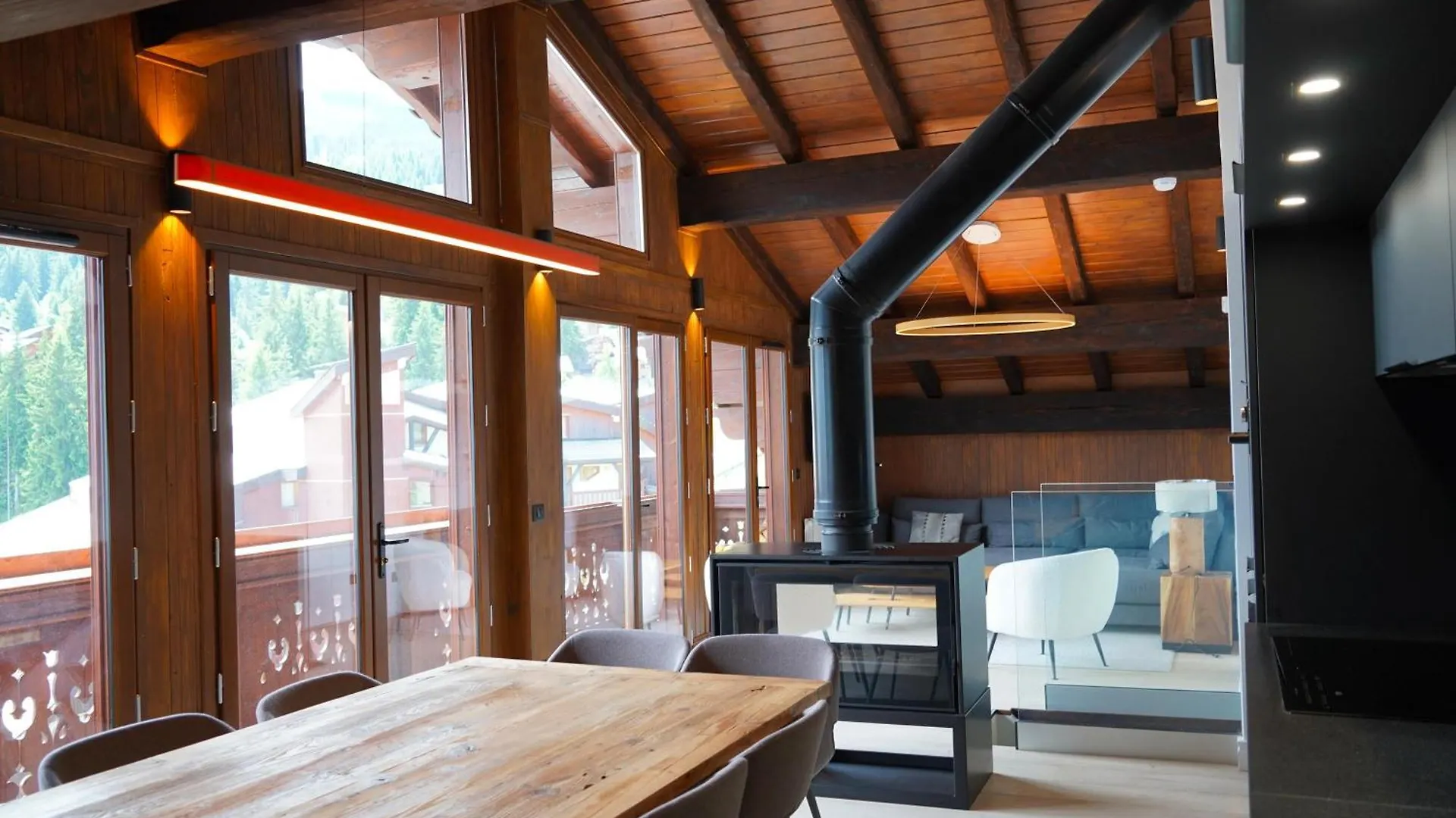 Chalet Ski Au Pied Lumineux - Courchevel La Tania
